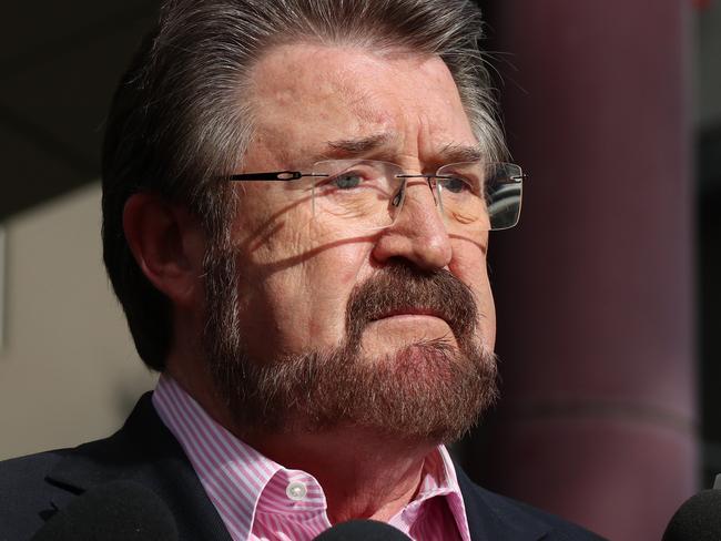 Derryn Hinch during his Melbourne press conferencePicture: AAP/Alex Murray