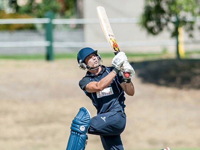 Clinton Bricker during his time at Prahran. Picture: Graeme Diggle