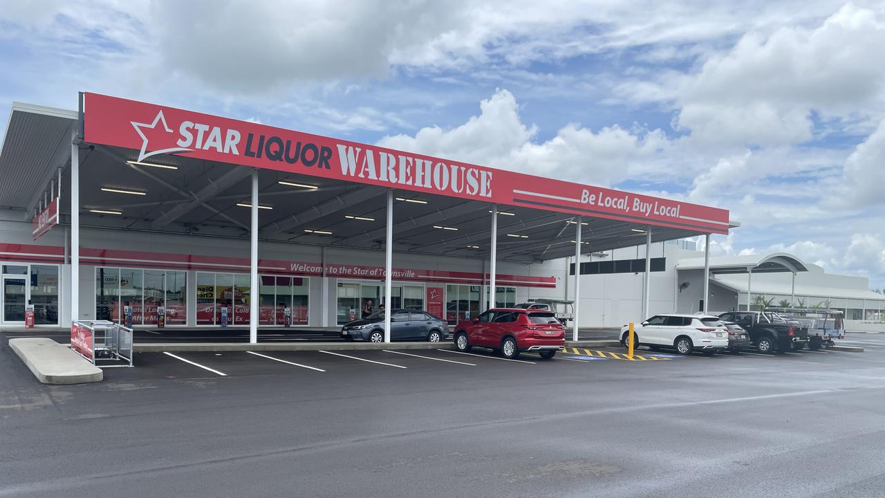 A new Star Liquor warehouse opened in the next stage of the Twin City Hotel. Picture: Leighton Smith.