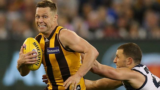 Sam Mitchell has now won just about every honour in the game. Picture: Wayne Ludbey