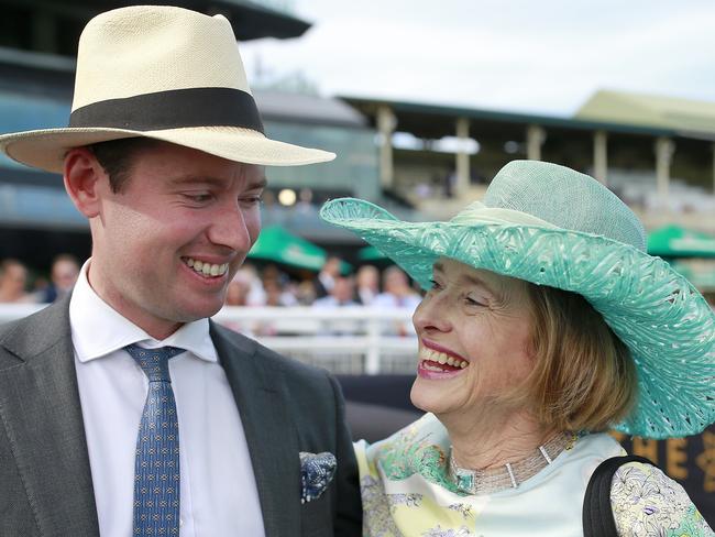 SYDNEY, AUSTRALIA - FEBRUARY 16: Adrian Bott and Gai Waterhouse  look on after winning race 8 with Alassio during Sydney Racing at Royal Randwick Racecourse on February 16, 2019 in Sydney, Australia. (Photo by Mark Evans/Getty Images)