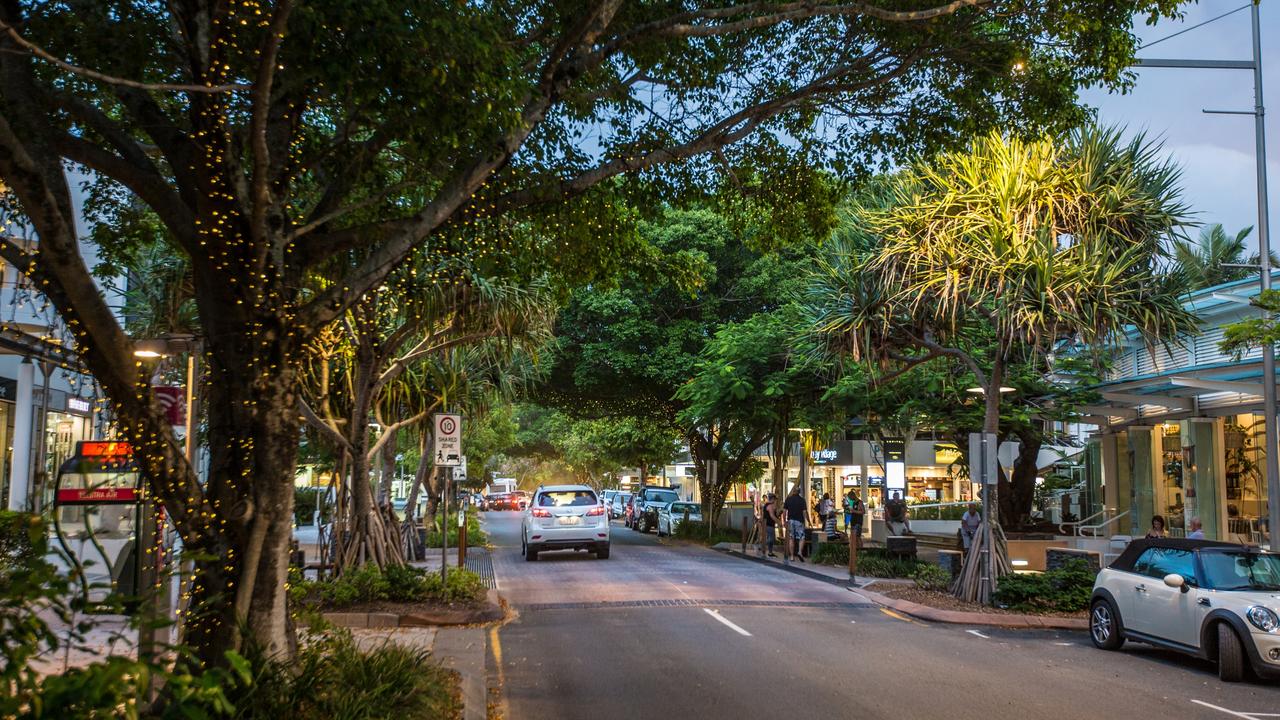 Noosa's Hastings St is under close watch.