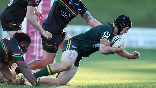 Wyong piled on the tries with a big win over Berkeley Vale. Picture: Sue Graham