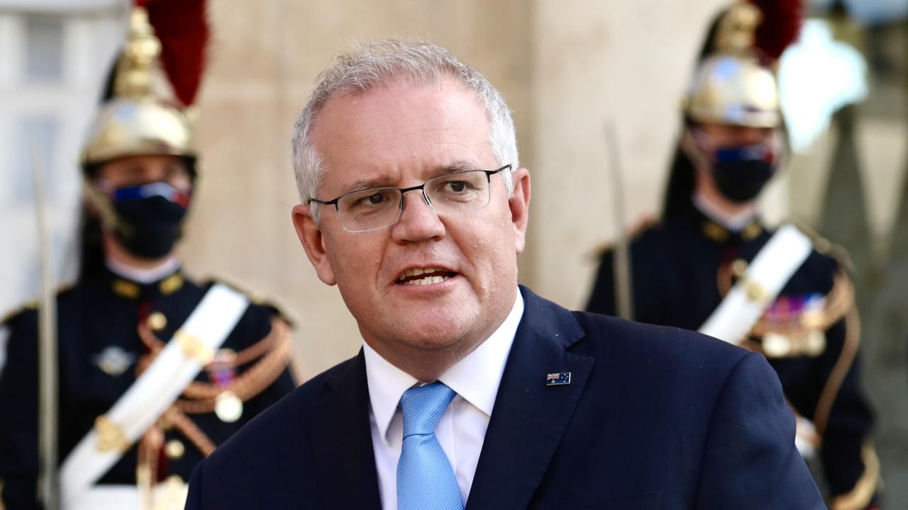 Australian Prime Minister Scott Morrison has come under fire as Queensland goes into lockdown over a new Covid-19 case. Picture: Adam Taylor/PMO