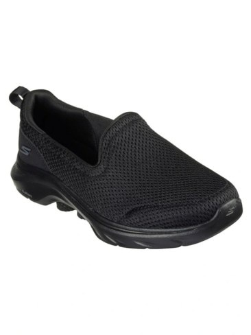 Skechers Go Walk 7 Razi Shoes in Black. Picture: Myer.