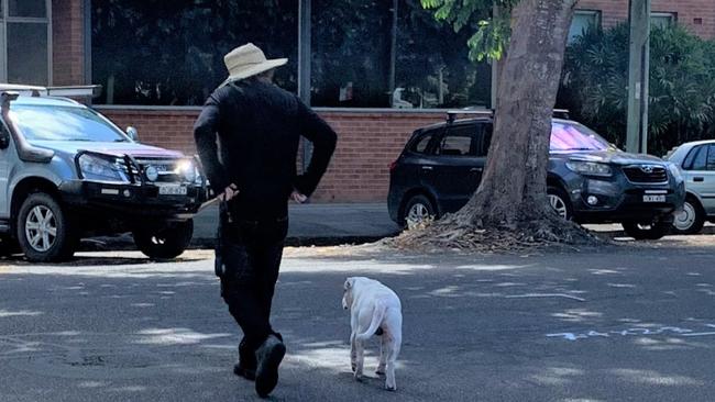 Donald Brodie leaves Grafton Court after a heart-to-heart with the magistrate.