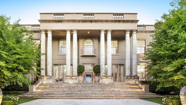 No. 60 Hopetoun Rd, Toorak, sold for about $30m.