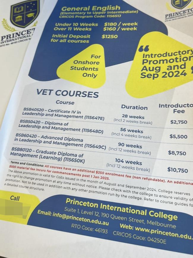 Discounted course fees. Picture: Supplied