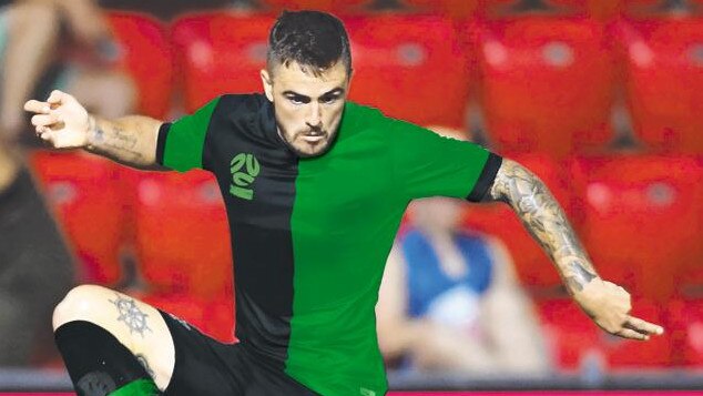 Star recruit Josh Risdon in Western United’s colours.