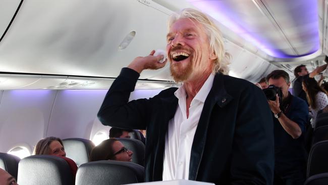 Virgin Atlantic founder Sir Richard Branson. Picture: Jane Dempster