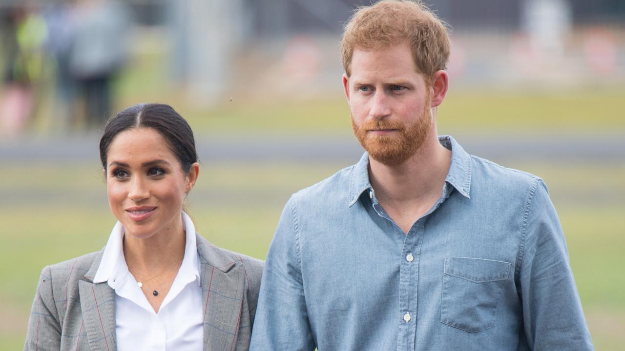 The couple’s social media link has been removed from the royal website. Picture: Dominic Lipinski/Getty Images