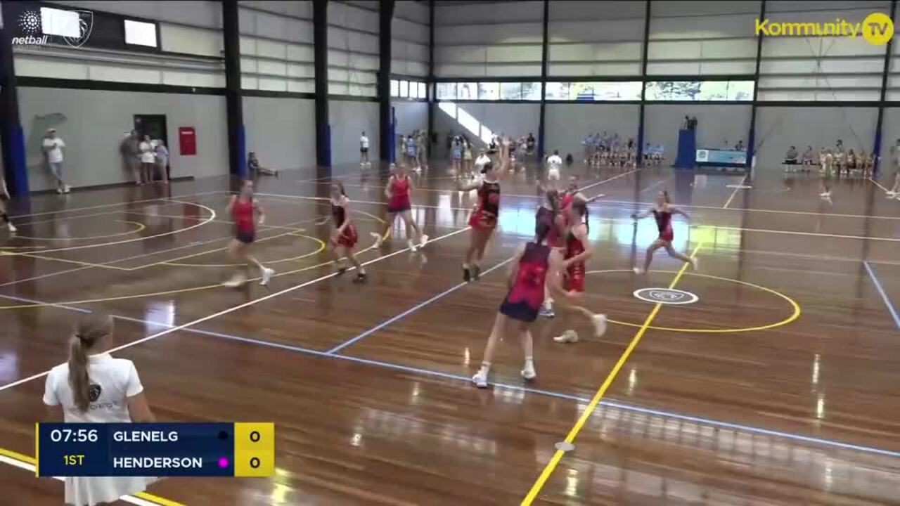 Replay: Glenelg v Henderson (15&U) - 2025 Netball Victoria State Titles Day 2