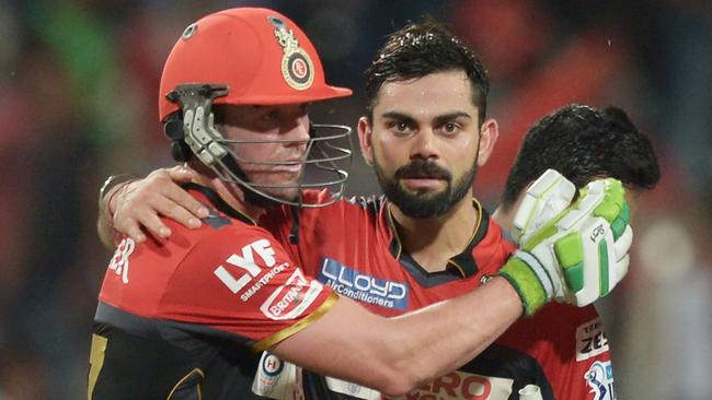 Virat Kohli (right) and AB de Villiers have formed a scary combination for Royal Challengers Bangalore.