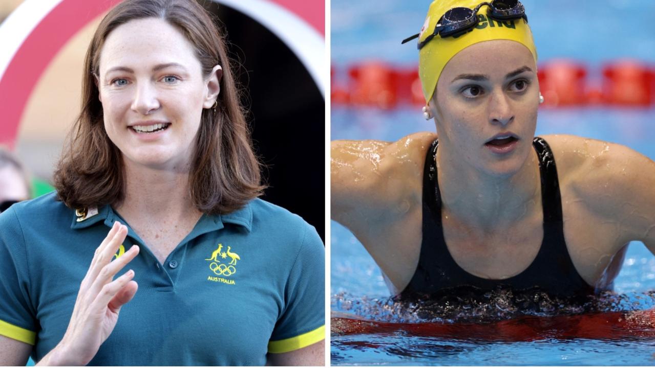 Cate Campbell and Kaylee McKeown.