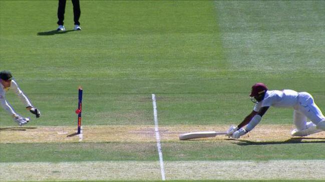 Horror show : TWO West Indies run out!