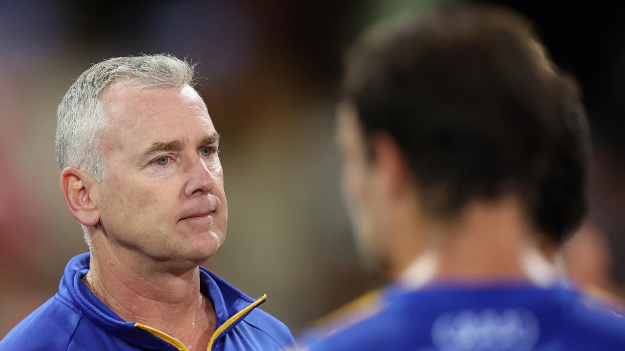 Eagles head coach Adam Simpson.