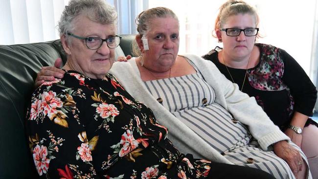 Joan Mills, Janet Clarke and Libby Tracy. Picture: Mike Knott