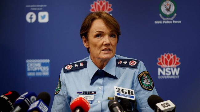 NSW Police Commissioner Karen Webb. Picture: Nikki Short