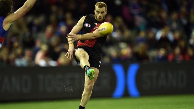 Former Essendon star Adam Cooney believes there are gay players at each team in the AFL who haven’t come out because of the challenges they may face. Picture: AAP Image