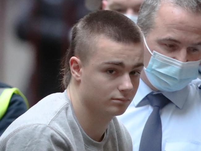 MELBOURNE, AUSTRALIA - NewsWire Photos, JULY 2, 2021. Joshua Horton arrives at the Victorian Supreme Court for sentencing after being charged with stabbing and killing 17-year-old Maaka Hakiwai in Melbourne's northwest . Picture: NCA NewsWire / David Crosling