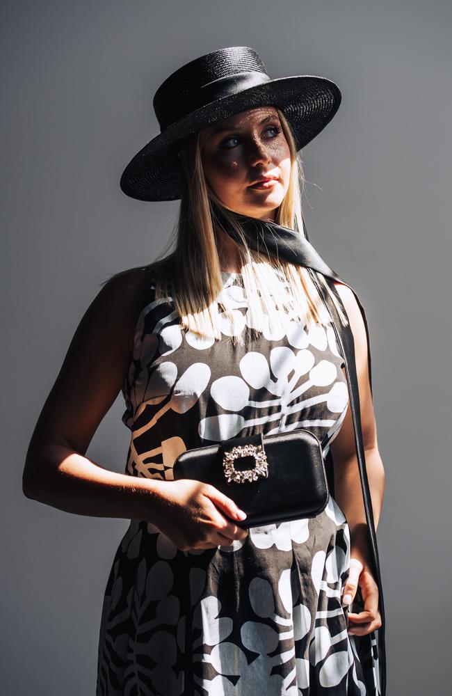 Bronte Pearson at the 2024 Darwin Cup Carnival Derby Day. Picture: Pema Tamang Pakhrin