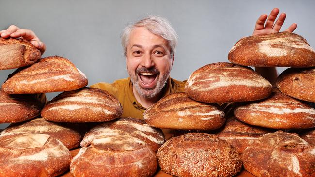 All Are Welcome bakery’s Boris Portnoy is celebrating the launch of the Melbourne Food and Wine Festival 2023. Picture: David Caird