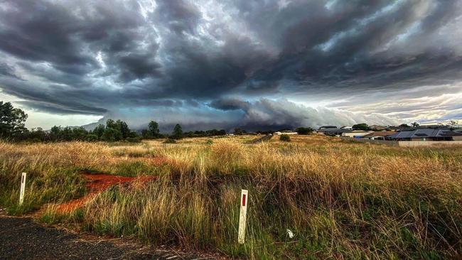 A grey sky overlooks Parkes in Central NSW. Source - Picture: Parkes Shire Council