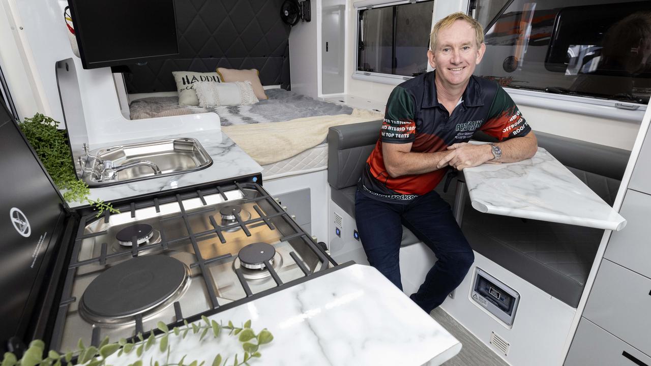 Austrack Campers owner Linden Lawson is a finalist in the EY Entrepreneur of the Year award in the industry category.