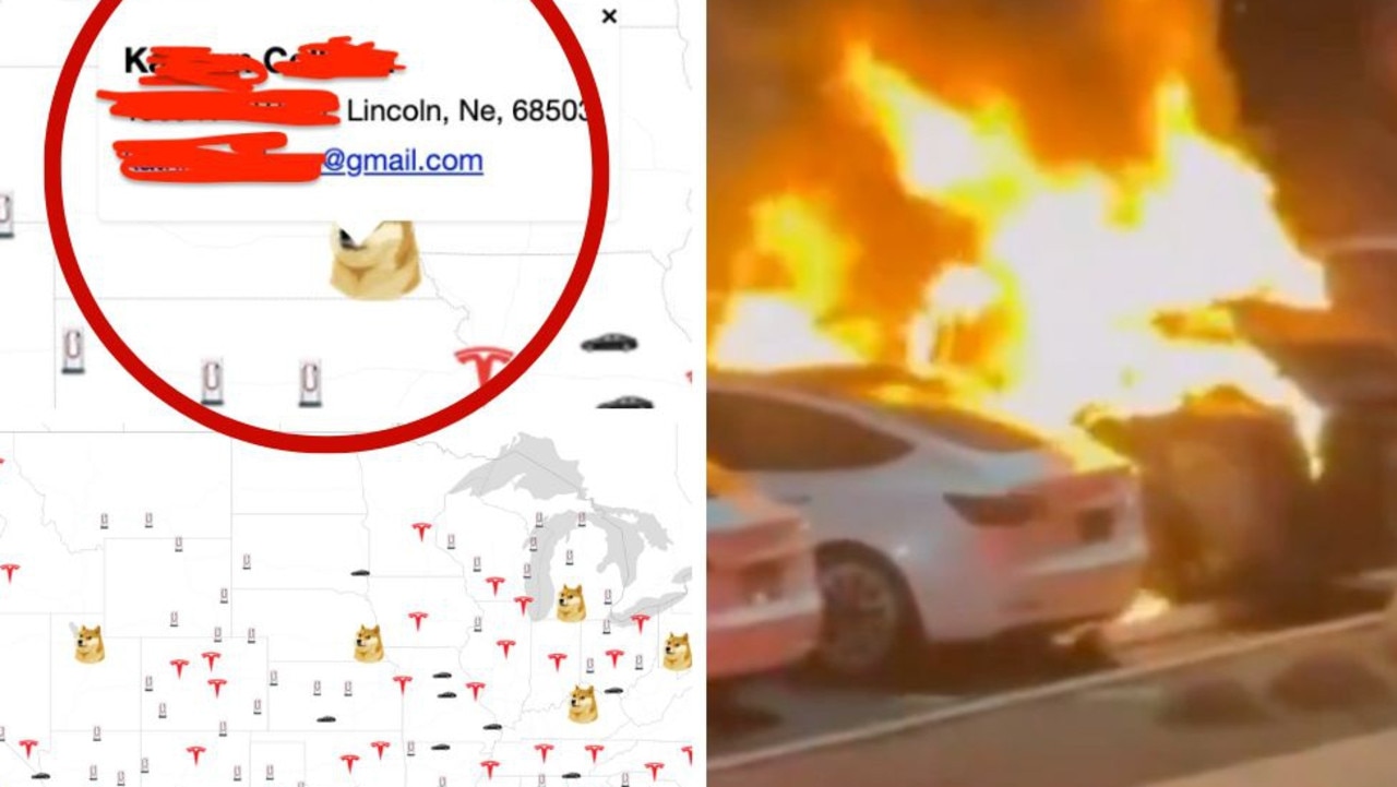 ‘Terrorism’: Chilling Tesla owner map emerges