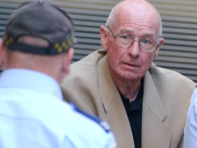 Roger Rogerson arrives at the supreme court for his tial .pic John Grainger