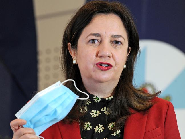 Queensland Premier Annastacia Palaszczuk. Picture: NCA NewsWire / John Gass