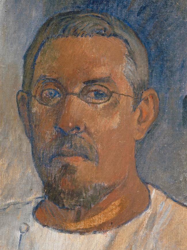 Paul Gauguin, Portrait of the artist by himself, 1903. Artwork credit: Kunstmuseum Basel, bequest of Dr Karl Hoffmann, 1945.