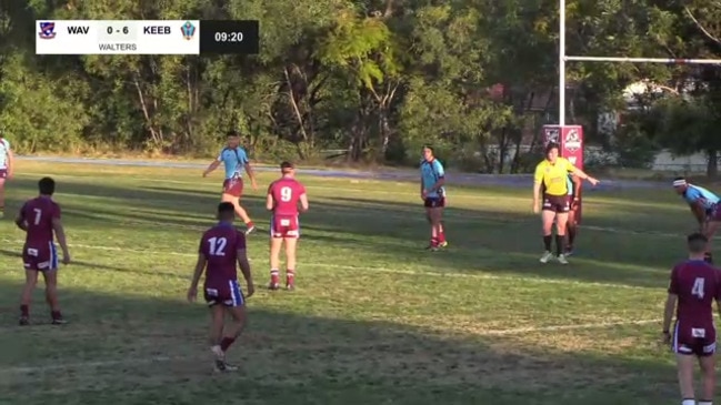 REPLAY: Walters Cup Rugby League - Wavell SHS vs Keebra Park