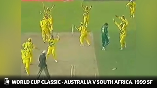 South Africa chokes against Australia in 1999 World Cup