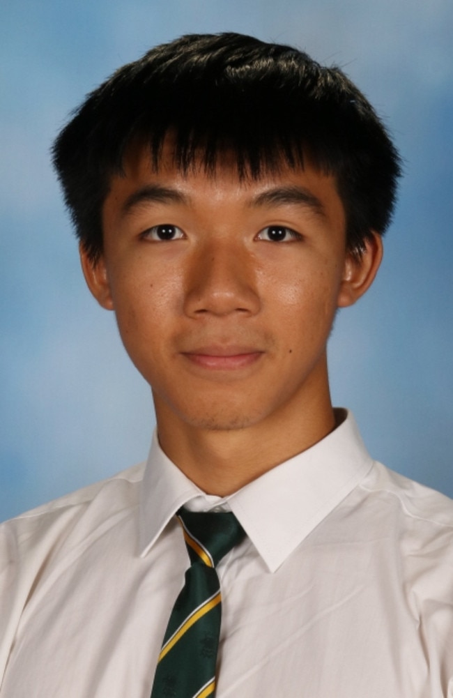 Anthony Ngo, Corinda State High School, high achiever.