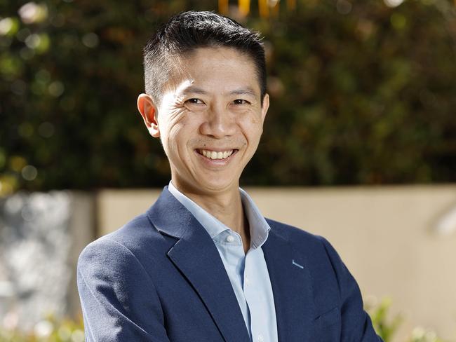 Dr Nick Yim is the new president of the AMA Qld, pictured at the AMA head office, Brisbane 13th May 2024. Pic: Josh Woning