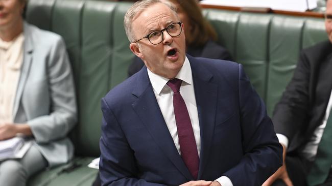 Prime Minister Anthony Albanese has had a win with the stage 3 tax cuts overhauled bill passing parliament. Picture: NCA NewsWire / Martin Ollman