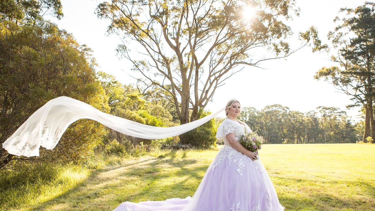 Wedding dresses designed by Bride to Be Dare to be Different, Rebecca Thompson. Picture: (supplied)