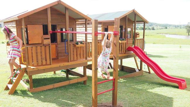 Need a cubby for each kid? Picture: Aarons Outdoor Living at Strathpine.