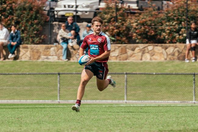 Xavier Rubens. Super Rugby Under-19s action between the ACT Brumbies and Queensland Reds. Picture credit: ACT Brumbies Media.