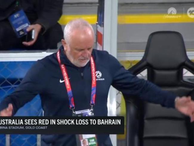 Socceroos suffer shock loss to Bahrain