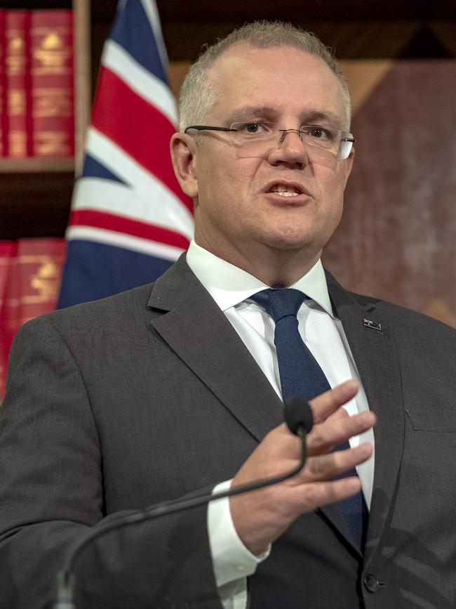 Treasurer Scott Morrison says ‘all Australians must share in the benefits of a stronger economy. Picture: Luis Ascui