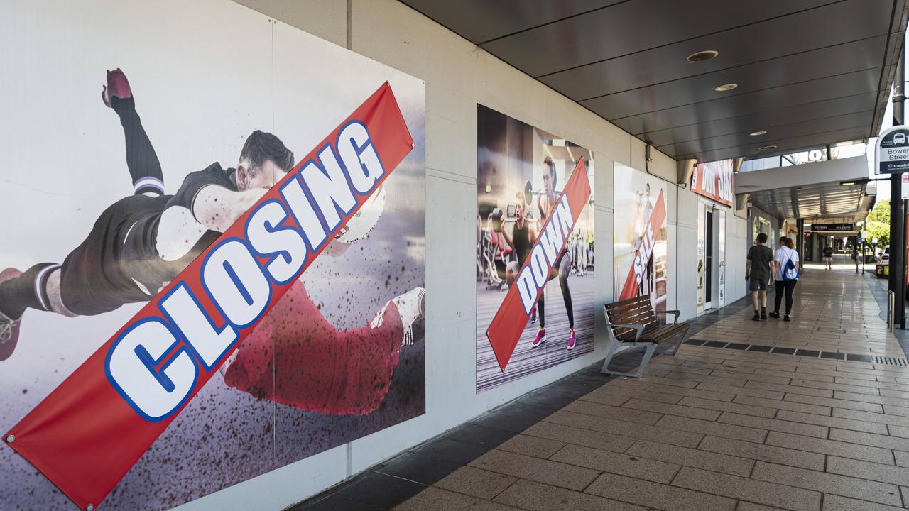 Intersport Toowoomba is closing down, Monday, October 7, 2024. Picture: Kevin Farmer