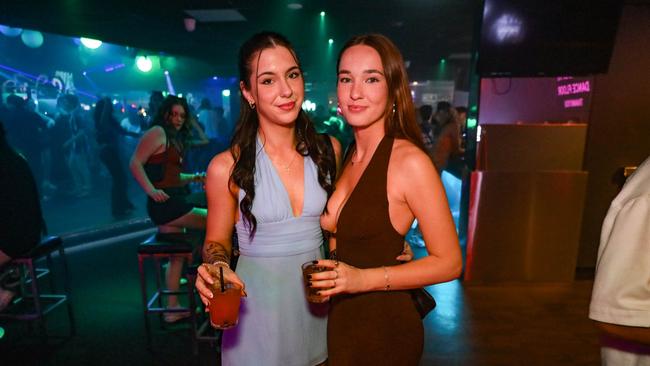 Izzy Lotocki, Eden Juett at Cocktails. Picture: Kitt O’Halloran