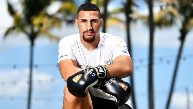 Australian Super-heavyweight champion Justis Huni. Picture: Alix Sweeney