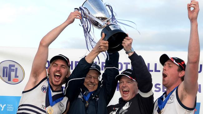 Phil Plunkett took Bundoora to glory at Preston in 2013. Photo: Kris Reichl.