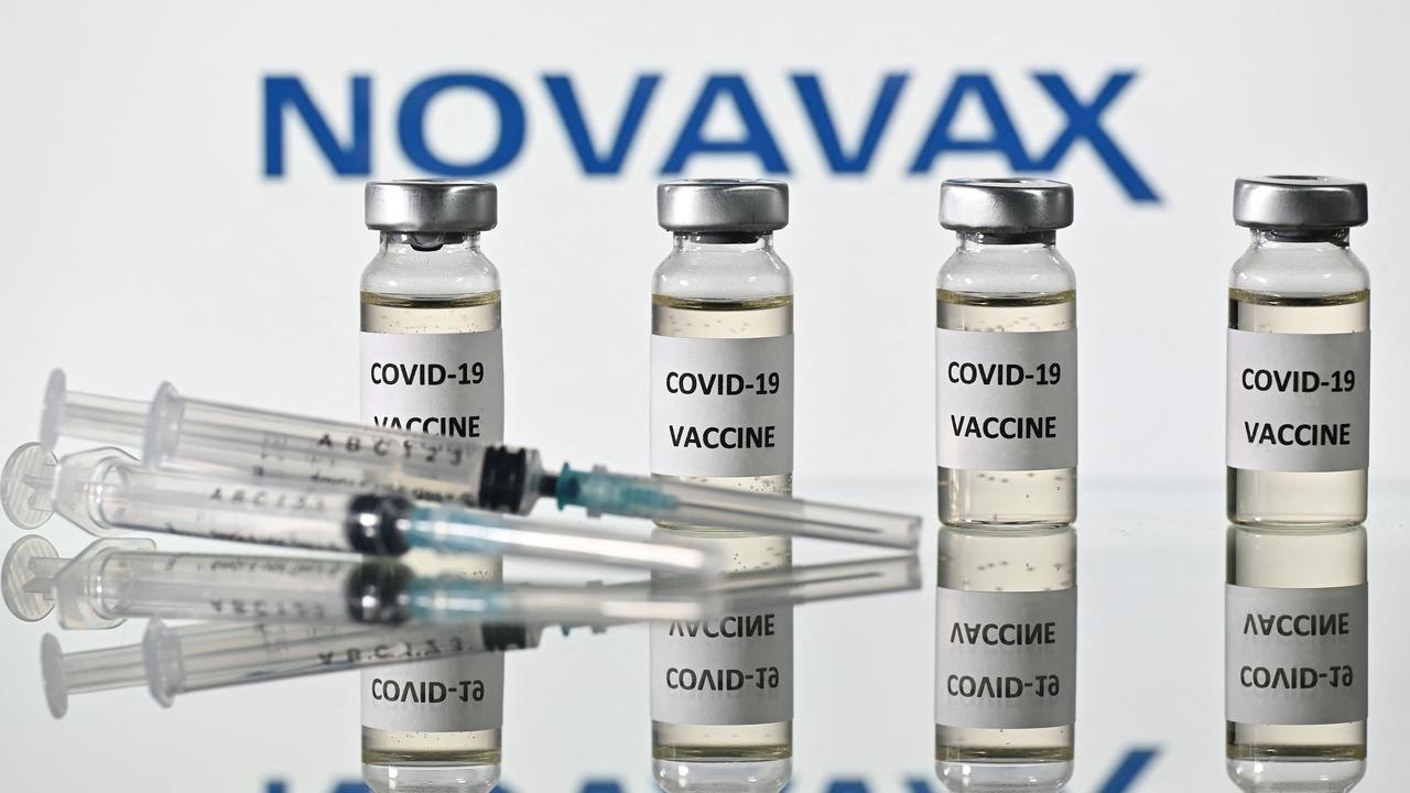 Novavax is also a protein-based vaccine and is due to be available in Australia next month. Picture: Justin Tallis/AFP