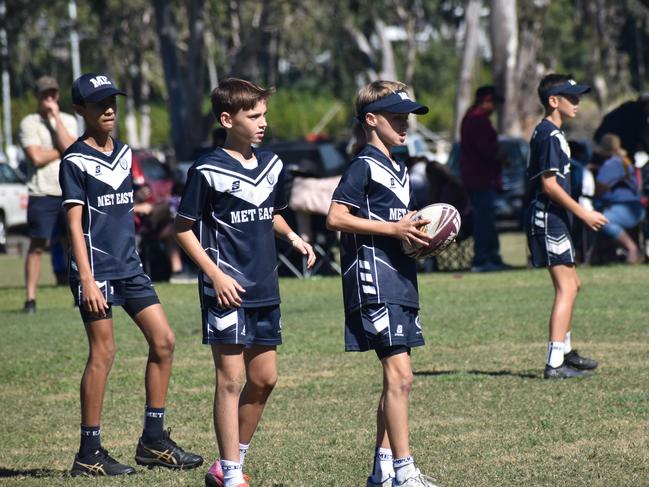 Queensland Representative School Sport state 10-12 years touch championships, Met West versus Met East at Cyril Connell Fields, Rockhampton, on June 7, 2024.