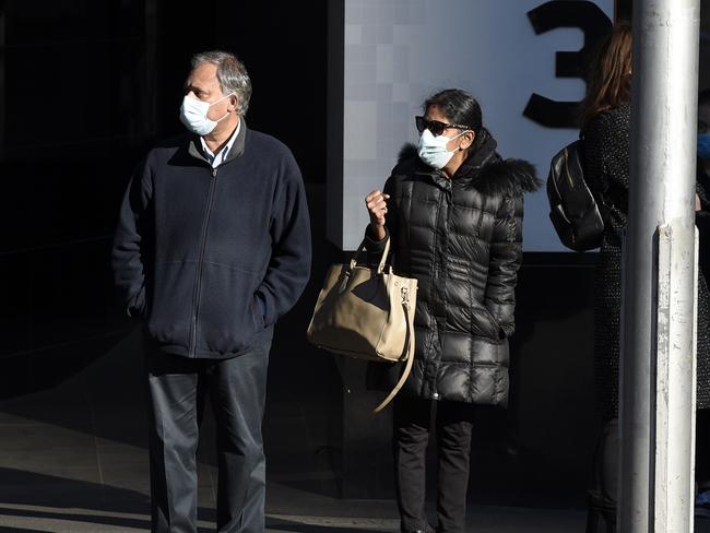 Kandasamy and his wife Kumuthini Kannan arrive at the Supreme Court on Wednesday. Picture: NCA NewsWire / Andrew Henshaw