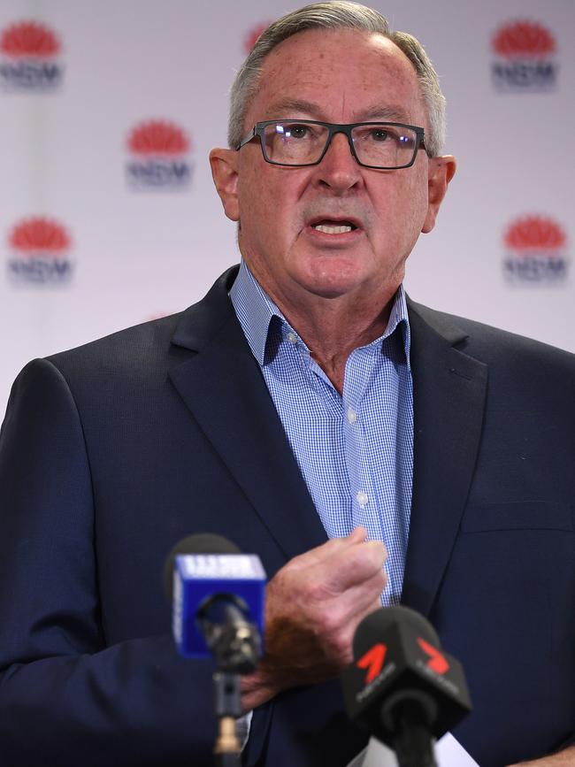 NSW Health Minister Brad Hazzard. Picture: Joel Carrett/AAP